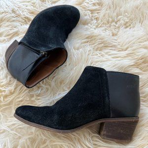 Madewell Suede Ankle Bootie - Size 5.5